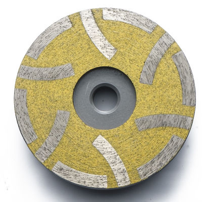 Поддержка OEM Metal Bond Diamond Angle Grinder Cup Wheel для полировки камня