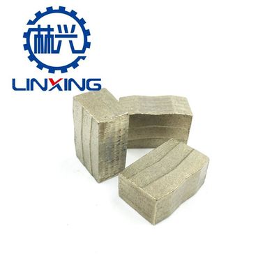 LINXING Бриллиантовые сегменты для резки гранита 900 - 4200 мм и коническая форма сегмента