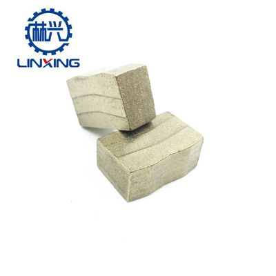 LINXING Бриллиантовые сегменты для резки гранита 900 - 4200 мм и коническая форма сегмента