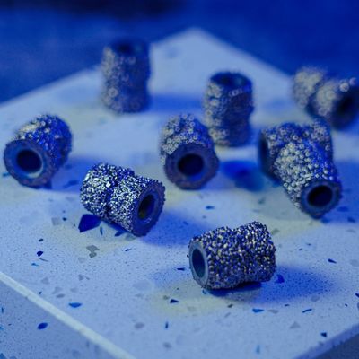 Вакуумная сварка косых бисеров для мраморного каменного карьера Бриллиантовые бисеры 11,0 мм