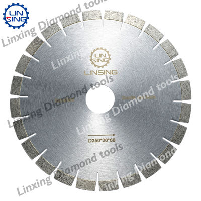 D340/400/450mm Бриллиантовая пила для резки гранита 24 зуба на дюйм дизайн