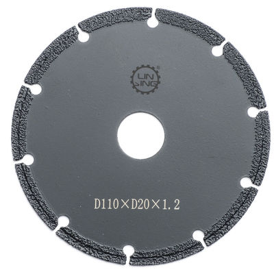 D110*D20*1.2 Диамант режущий диск вакуумная лезка для точной резки камня бетона