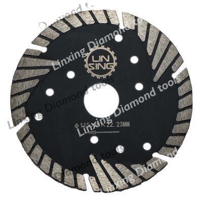 OBM настраиваемая поддержка D230MM X Mesh Turbo Cutting Blade Disc с длиной лезвия 6 дюймов