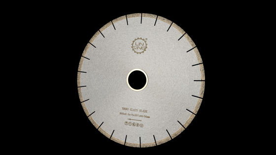 Специализированный 350MM Nano Glass Diamond Saw Blade для резки нанопластинки на мостовой машине