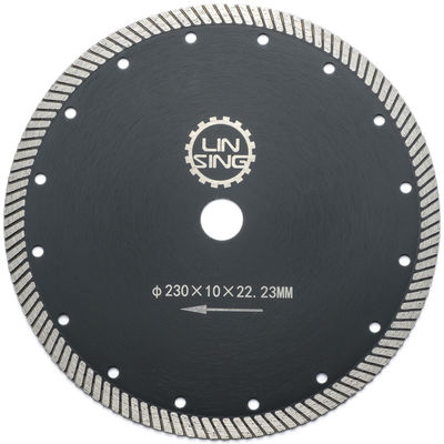 LINSING Diamond Tools Turbo Saw Blade для резки камня Керамический алмазный режущий диск