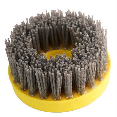 Поддержка на заказ OBM 100mm-300mm Nylon Frankfurt Abrasive Brush для обработки камня