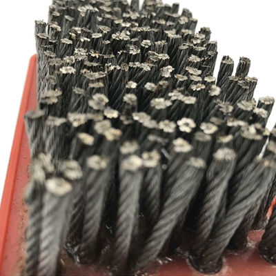 Поддержка на заказ OBM 100mm-300mm Nylon Frankfurt Abrasive Brush для обработки камня