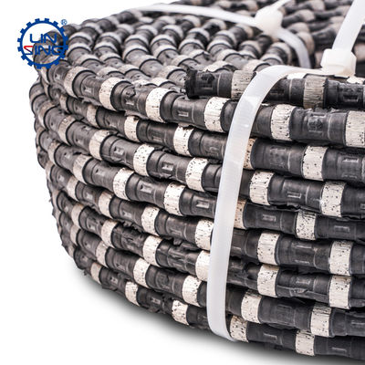 D11.5mm D12mm Diamond Wire Saw Rope для мраморного гранита и экологически защищенного