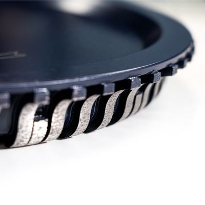FEDEX Shipping 14'' Diamond Grinding Wheel for Marble and Granite Slab Profiling Disc (Диамантное шлифовальное колесо для мармуровых и гранитных пластин)