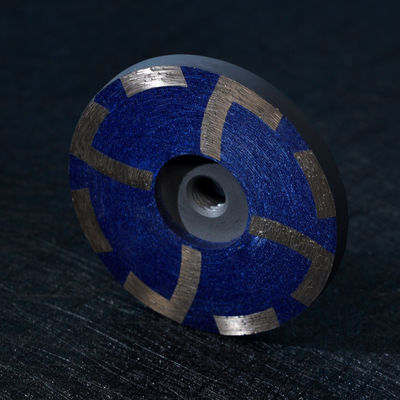 12 сегментов D100MM Бетонное шлифовальное колесо с соединением 5/8-11 и абразивным колесом