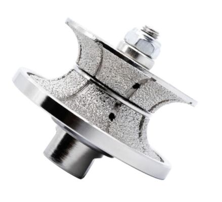 Электроплавированный бриллиантовый маршрутизатор V30 D75MM для профилирования и шлифования точного камня