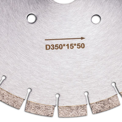 Диамантовая лезвие D350mm для резки каменной плиты