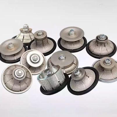Устойчивая производительность и длительный срок службы алмазные инструменты вакуумные сварные алмазные маршрутизаторы