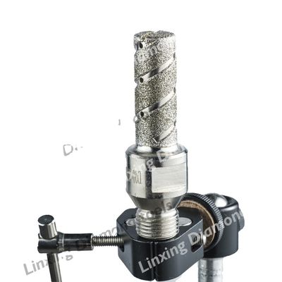Электроплавированный мраморный пальчик D20*40T*1/2G' для бурения бриллиантов диаметром 20 мм