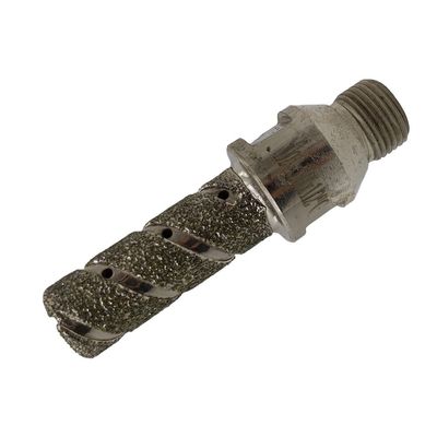 Электроплавированный мраморный пальчик D20*40T*1/2G' для бурения бриллиантов диаметром 20 мм