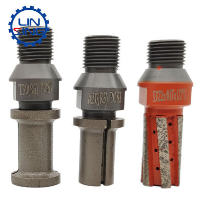 D60mm Вакуумная бразовая бриллиантовая пальцевая фрезерная фрезерная плитка