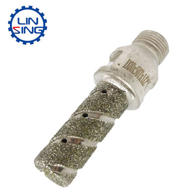 D60mm Вакуумная бразовая бриллиантовая пальцевая фрезерная фрезерная плитка