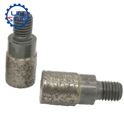D60mm Вакуумная бразовая бриллиантовая пальцевая фрезерная фрезерная плитка
