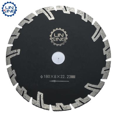 D105-D230 Круговые диамантовые режущие диски Тип защиты зубов Алмазные инструменты для гранитного бетона