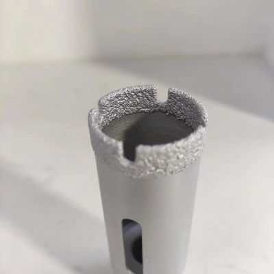 35 мм M14 алмазный кусок для сухого бурения сегментированный порцелан Dekton на основе черной стали