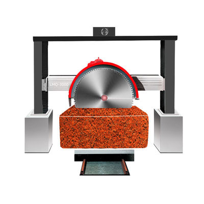 LINSING Gantry Stone Cutter Heavy Duty Block Cutting Machine для натурального камня 9000 кг