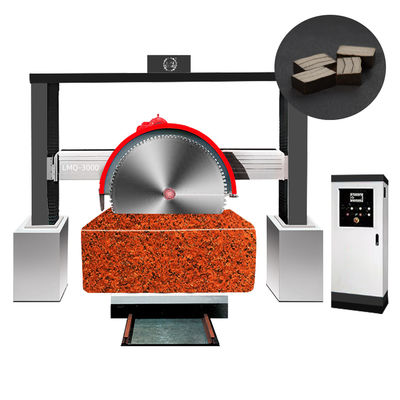 LINSING Gantry Stone Cutter Heavy Duty Block Cutting Machine для натурального камня 9000 кг