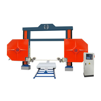 Каменная промышленность 6800 кг Автоматическая CNC бриллиантовая проволочная пила для профилирования камней