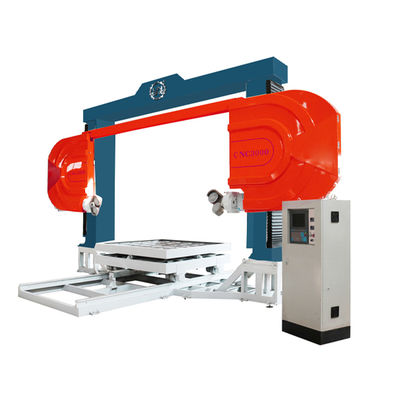 Каменная промышленность 6800 кг Автоматическая CNC бриллиантовая проволочная пила для профилирования камней