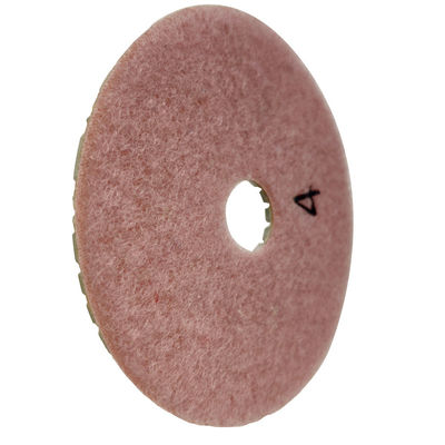 A-Grade 4inch Resin Bond 4 Step Flexible Polishing Pads For Dry Customized Support (ОДМ) - гибкие полирующие подушки для сухой индивидуальной поддержки